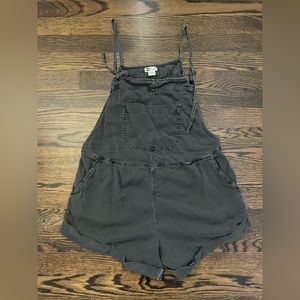 Billabong Black Short Overalls - Medium